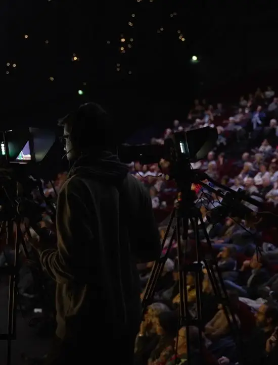 Public assistant à un livestreaming produit par G-Communication